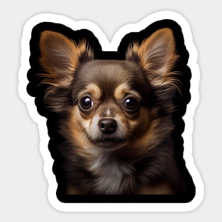 Cute Chihuahua - Gift Idea For Dog Owners, Chihuahua Fans And Animal Lovers Sticker